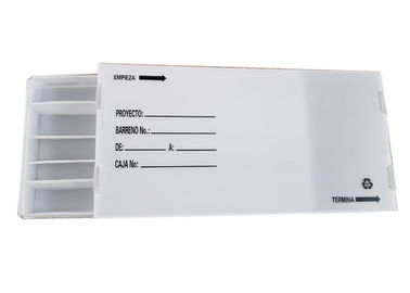 Kalite  Coroplast PP Mineral Drill core Corrugated Plastic Box Fabrika