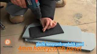 pp plastik petek sandviç panel
