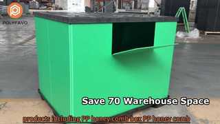 Fabrika Toptan PP Petek Katlanabilir Palet Kutusu 1470 * 1140mm