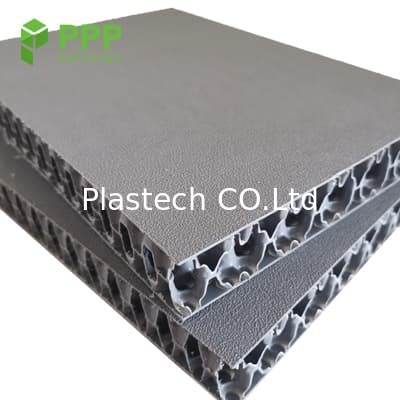 2440x1220mm 12mm 13mm Taşıma Çantası İçin Mat Polipropilen Petek Levhalar