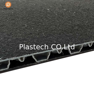 Ateş geçirmez kumaş laminatlı PP Bal çekirdeği kartı 600 - 3500gm Otomotiv ve kutular için