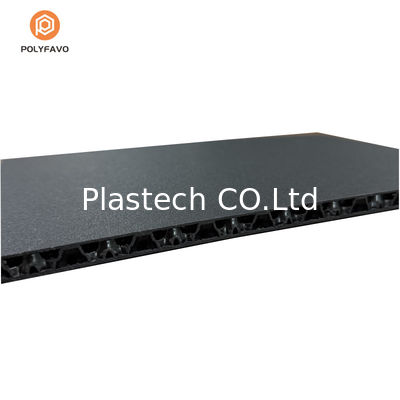 Uçuş kesi için kaba dokulu 10mm Siyah PP bal kovanı tahta