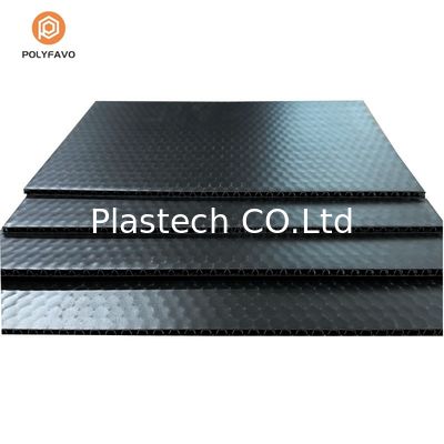 Kalıcı ESD Plastik Bal çekirdek paneli Parça ambalajı için PP Bal çekirdek tabaka