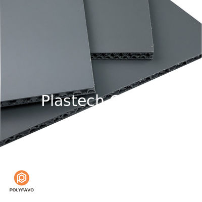 FR 2.7 - 30 mm PP Bal çekirdek panelleri Plastik Sandviç Bal çekirdek kartonu