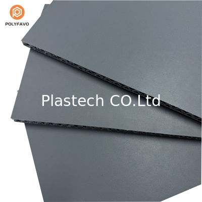 FR 2.7 - 30 mm PP Bal çekirdek panelleri Plastik Sandviç Bal çekirdek kartonu