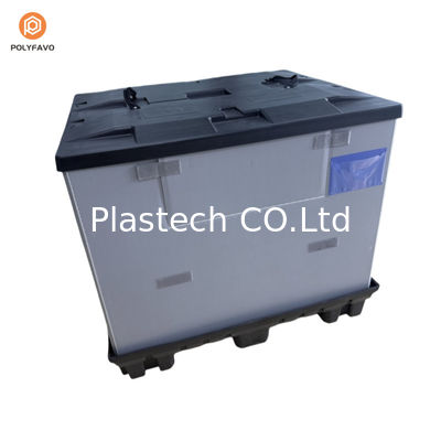 1200x1000x900mm Yüklenebilir HDPE Şeffaf Plastik Koltuk Paketi