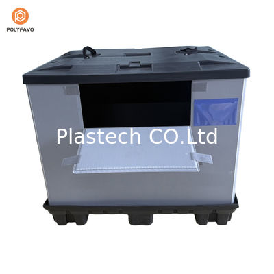 1200x1000x900mm Yüklenebilir HDPE Şeffaf Plastik Koltuk Paketi