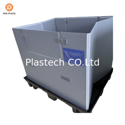 1200x1000x900mm Yüklenebilir HDPE Şeffaf Plastik Koltuk Paketi