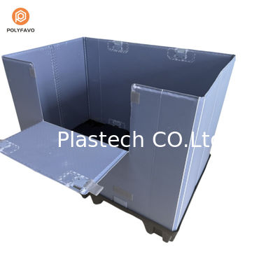 Dayanıklı HDPE Depolama Kapları Kutusu Plastik Özel Paket Kutusu