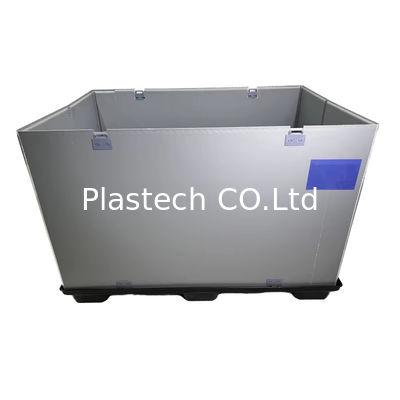 1600x1145x1067mm Pallet Taşımalı Plastik Nakliye Konteynerleri