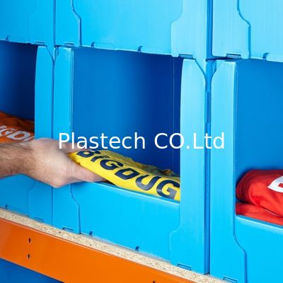 İstiflenebilir PP Katı Plastik Kutu Dayanıklı Çevre Dostu Toplama Kutuları