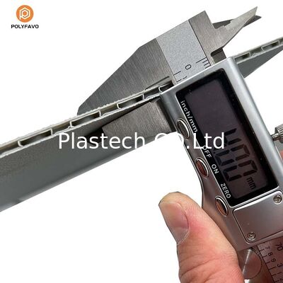 Endüstriyel Paket Kutusu için 5mm 1200gsm Gri 2440x1220 4x8ft Plastik PP Bal çekirdeği paneli