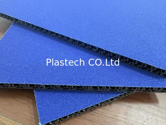 Uçuş kabı ve yol kabı panelleri için 10 mm hafif ağırlıklı su geçirmez PP bal kovanı kartonu