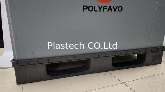 1200x800mm Yumruk Kutusu Plastik Palet Kutusu Paketleme Küpleri Katlanabilir Dönüşüm Kutusu
