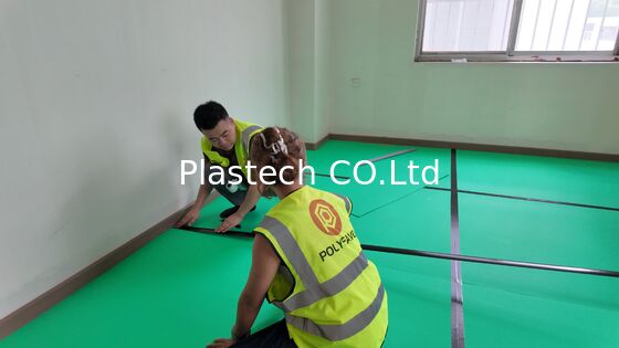 Alev gerileyici sınıf V2 Plastik zemin 5 mm PP polipropilen bal arısı tahtaları Zemin koruyucu levhalar