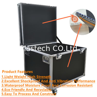 7mm Siyah Uçuş Paneli 2800gsm Uçuş Çantası Aksesuarları PP Petek Panel
