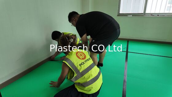 5mm Çarpışma Tahta Polipropilen Plastik Zemin Koruma Yer Koruma İnşaatçı Yer Koruma