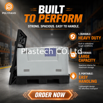 Plastic Pallet Cage Boxed Pallet Top Cover Bulk Galylord Pack Pallet Sleeve Box Cheap Pallet Boxes
