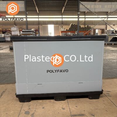 1220*1140*896mm Özelleştirilebilir Palet Kol Kutu Üretici Katlanabilir Bal Arısı Plastik Palet Kol Kutu