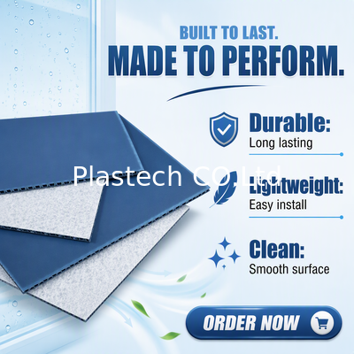 Tekrar kullanılabilir Plastik koruma 5 mm polipropilen katı koruma