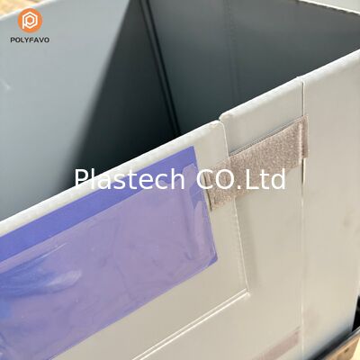 Konteynörler Plastico Katlanabilir 1200x1000 Yuvarlak Yumruklu Karton Euro Palet Kutusu