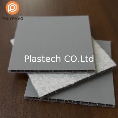 Zhongcheng 5mm Polypropylene Plastic Flooring Floor protection Felt Backing Honeycomb Board