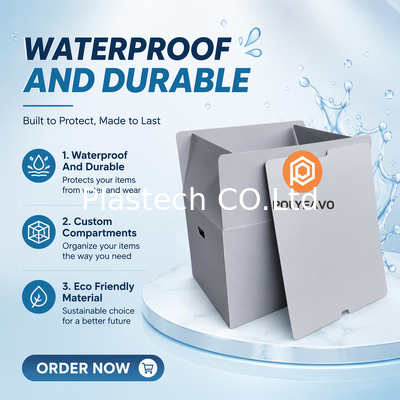 Honeycomb Board Box Soft-Touch Integrated Protective Lining PP Box Plastik Kutular